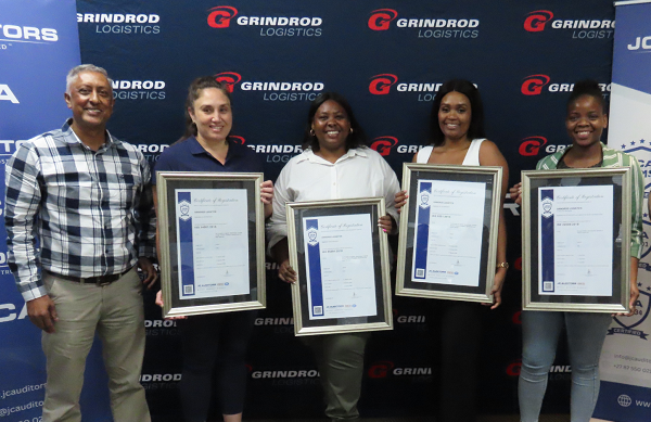 Grindrod Logistics in partnership with Maersk awarded four ISO Certifications 